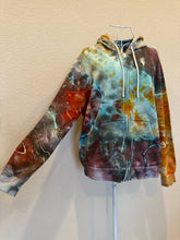 Load image into Gallery viewer, Women’s Large Geode Zip Up Hoodie in ‘Coral Reef’
