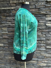 Load image into Gallery viewer, Custom Geode Long Sleeve Shirt in ‘Emerald Waters of Lake Tahoe’ for Kathy
