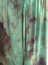 Load image into Gallery viewer, Women’s Medium Reverse Dyed Waist-Defined Shirred Jumpsuit with Pockets in ‘Evergreen’
