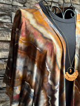 Load image into Gallery viewer, Women’s Medium Geode Kimono in ‘Turkey Tail Mushroom’
