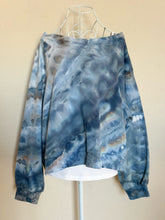 Load image into Gallery viewer, Women’s Medium (fits like a large) Off Shoulder Sweatshirt in ‘Celestite’
