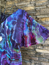 Load image into Gallery viewer, Women’s Medium Geode Kimono Style Dress in ‘Mermaid Tail’
