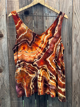 Load image into Gallery viewer, Custom Reverse Geode Palazzo Pants and Tank Set in ‘Silk Banded Lace Agate’ for Mary
