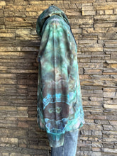 Load image into Gallery viewer, Custom Geode Zip Up Hoodie in ‘Moss Agate’ for Ashley
