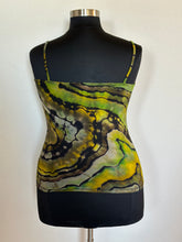 Load image into Gallery viewer, Women’s XL Reverse Geode Spaghetti Strap Tank Top in ‘Snakeskin’
