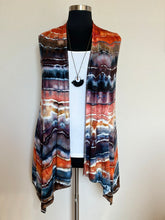 Load image into Gallery viewer, Custom Geode Sleeveless Cardigan in ‘Painted Hills’ for Pamela
