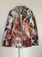 Load image into Gallery viewer, Women’s Large Upcycled Sherpa Lined Corduroy Jacket in ‘Shiitake’
