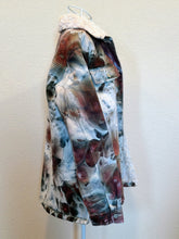 Load image into Gallery viewer, Women’s Medium Tall Sherpa Lined Denim Jacket in ‘Brushed Steel’
