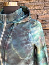 Load image into Gallery viewer, Custom Pact Zip Up Geode Hoodie in ‘Moss Agate’ for Chris
