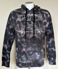 Load image into Gallery viewer, Unisex Medium Ice Dyed ‘Led Zeppelin’ Hoodie
