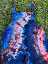 Load image into Gallery viewer, Women’s Large Geode Cotton Overalls Jumpsuit in ‘Deep Marine’
