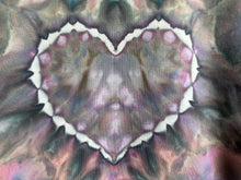 Load image into Gallery viewer, Unisex Medium Heart Pullover Sweatshirt with Kangaroo Pocket in ‘Bubblegum Raven’
