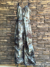 Load image into Gallery viewer, Women’s Medium Reverse Dyed Cargo Jumpsuit in ‘Raven’
