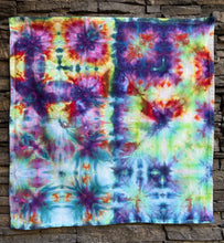 Load image into Gallery viewer, Shibori Dish Towel in ‘Cosmic Eyes’
