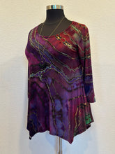 Load image into Gallery viewer, Custom Reverse Geode Tunic and Slouchy Socks for Kim
