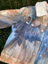 Load image into Gallery viewer, Youth Girls Medium (7/8) Sherpa Lined Corduroy Jacket in ‘Blue Gray’
