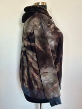 Load image into Gallery viewer, Women’s XXL Reverse Dye Hoodie in ‘Raven’
