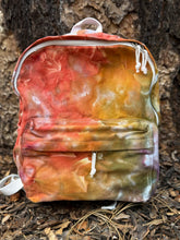 Load image into Gallery viewer, Double Pocket Canvas Backpack in ‘Rustic Rainbow’
