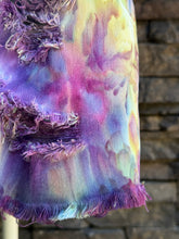 Load image into Gallery viewer, Women’s Size 6 Distressed Denim Mini Skirt in ‘Alchemist’
