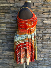 Load image into Gallery viewer, Women’s XL Geode Square-Neck Ballet Dress with Pockets in ‘Cherry Creek Jasper’
