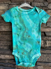 Load image into Gallery viewer, Baby 3-6 Month Geode Onesie in ‘Moorea Lagoon’
