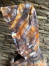 Load image into Gallery viewer, Custom Geode Athleta Hooded Cardigan with Thumbholes &amp; Pockets in ‘Walls of the Cave’ for Jamie
