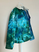 Load image into Gallery viewer, Custom Ice Dyed Sherpa Lined Jacket for Dakota
