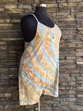 Load image into Gallery viewer, Women’s 2XL Harem Shorts Romper Jumpsuit in ‘Blue Gray’
