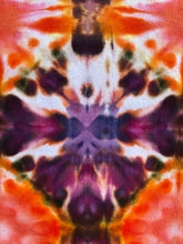 Load image into Gallery viewer, Shibori Dish Towel in ‘Amethyst Sunrise’
