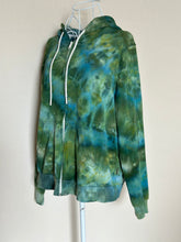 Load image into Gallery viewer, Women’s Large Twist Zip Up Hoodie in ‘Pine Barrens’
