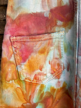 Load image into Gallery viewer, Toddler 4T Denim Osh Kosh B’gosh Overall Skirt Dress in ‘Bird Song’
