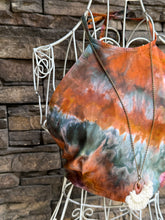 Load image into Gallery viewer, Women’s Small Geode Hand-Sewn Halter Crop Top in ‘Sedona’
