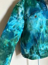 Load image into Gallery viewer, Custom Ice Dyed Sherpa Lined Jacket for Dakota
