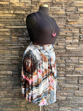 Load image into Gallery viewer, Women’s XL Geode Skirt with Ruched Waistband &amp; Pockets in ‘Pinot Sage’
