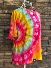 Load image into Gallery viewer, Women’s Small Oversized Pocket T-Shirt in ‘Sherbet’
