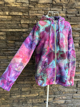 Load image into Gallery viewer, Men’s XL (but fits like a Women’s Large Tall) Upcycled J.Crew Sherpa Fleece Lined Zip-Up Hoodie in ‘Let It Grow’
