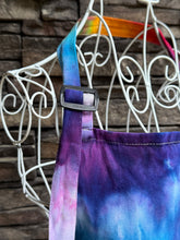 Load image into Gallery viewer, Adult Apron with Pockets in Rainbow Spiral
