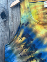 Load image into Gallery viewer, Men’s XL Reverse Ice Dyed Tank Top in ‘Indigo Sage’
