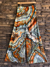 Load image into Gallery viewer, Custom Geode Wide-Leg Palazzo Pants in ‘Boulder Turquoise’ for David
