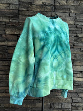 Load image into Gallery viewer, Women’s Petite Large Heart Sweatshirt in ‘Emerald Green’
