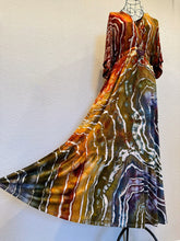 Load image into Gallery viewer, Custom Geode Maxi Dress in ‘Rustic Rainbow’ for Julie
