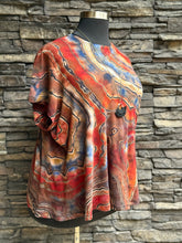 Load image into Gallery viewer, Women’s 2X Reverse Geode T-Shirt in ‘Coyomito Agate’
