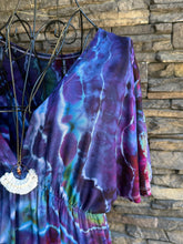 Load image into Gallery viewer, Women’s Medium Geode Kimono Style Dress in ‘Mermaid Tail’
