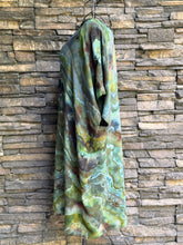 Load image into Gallery viewer, Women’s Medium (can fit a large, too) Geode V-Neck 100% Viscose Dress in ‘Moss Agate’
