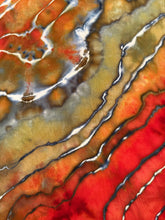 Load image into Gallery viewer, Custom Geode Palazzo Pants in ‘Cherry Creek Jasper’ for Tracey
