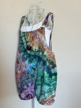 Load image into Gallery viewer, Women’s XL Geode Cotton/Linen Lightweight Overall Shorts in ‘Tide Pool’
