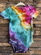 Load image into Gallery viewer, Baby 6-9 Month Geode Onesie in ‘Gypsy Skies’
