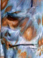 Load image into Gallery viewer, Women’s Medium-XL Hand-sewn Caftan with Drop Pockets in ‘Blue Gray’
