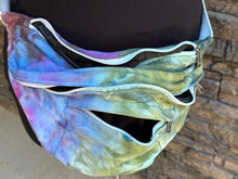 Load image into Gallery viewer, Adult Cotton Canvas Crossbody XL Geode Fanny Pack in ‘Abalone’

