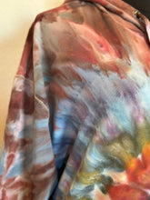 Load image into Gallery viewer, Women’s XXL Gravity Spiral Hoodie in ‘Rustic Rainbow’
